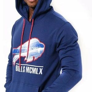 Buffalo Bills Fleece Hoodie Medium w Tags
